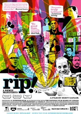 RiP: A Remix Manifesto poster